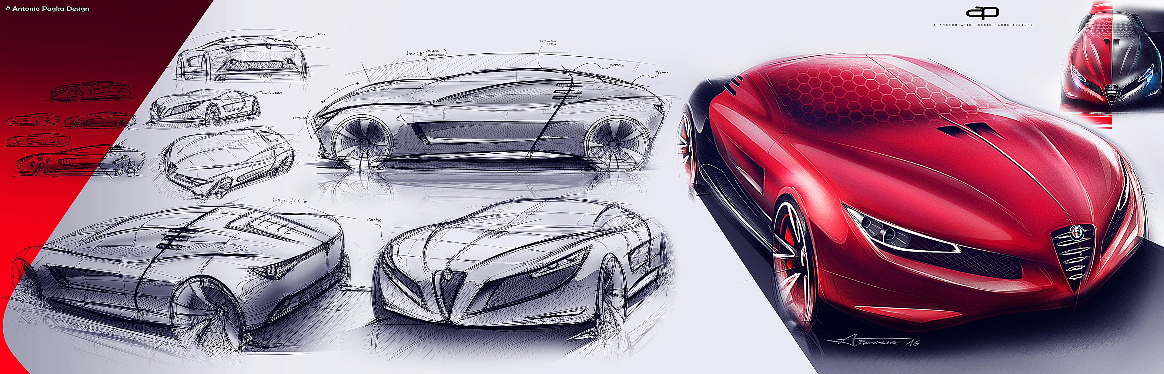 grace，power，alfa，alpha，Concept sports car，